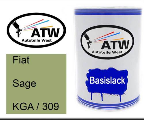 Fiat, Sage, KGA / 309: 500ml Lackdose, von ATW Autoteile West.